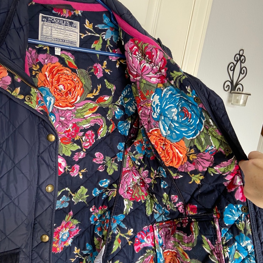Joules Moredale Quilted Coat View 2